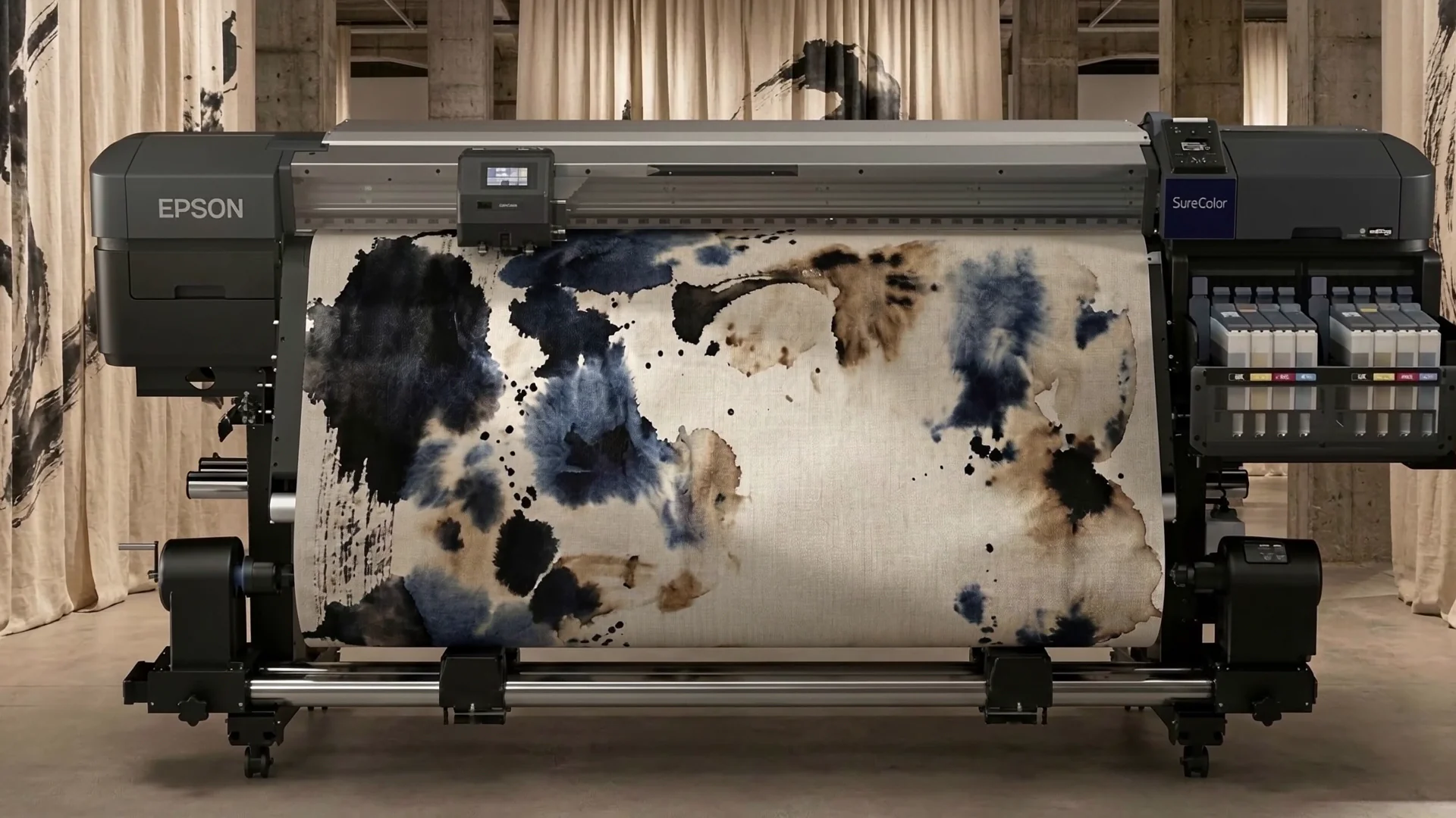 Imprimante textile IMPRESSION Paris au repos